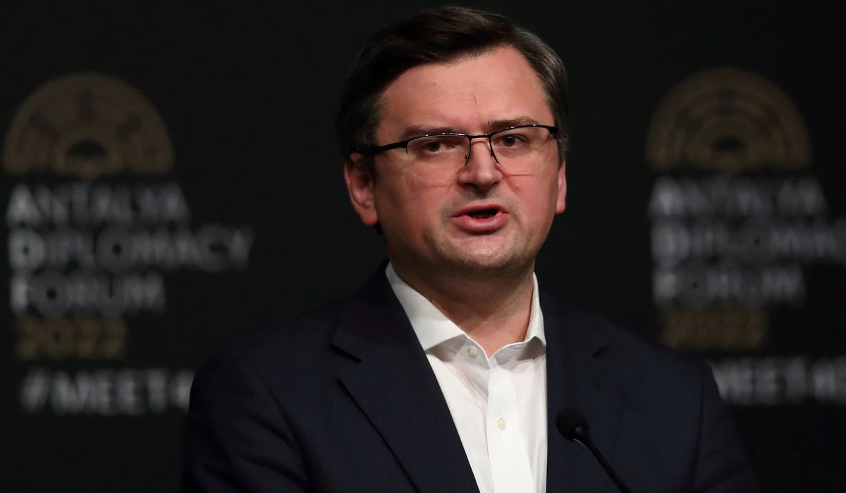 Ukrainian Foreign Minister Dmytro Kuleba